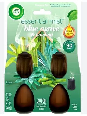 Air Wick Essential Mist Blue Agave & Bamboo Refill Pack